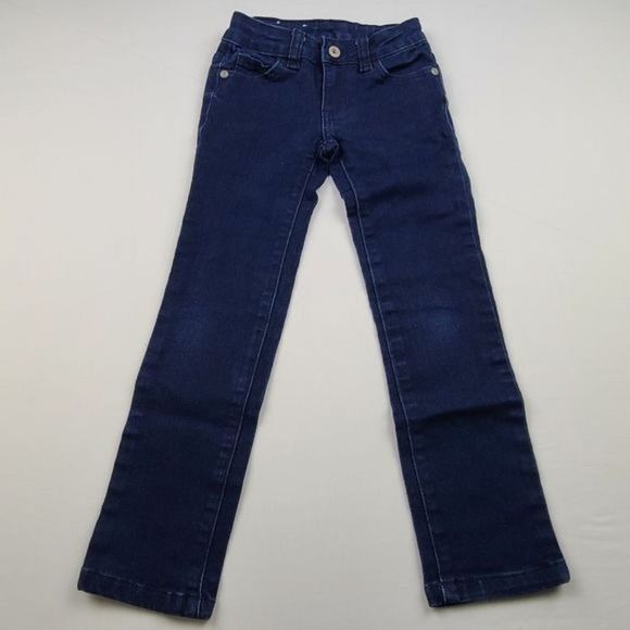Faded Glory Girls Adjustable Waist Jeans Size 5S - Picture 2 of 6